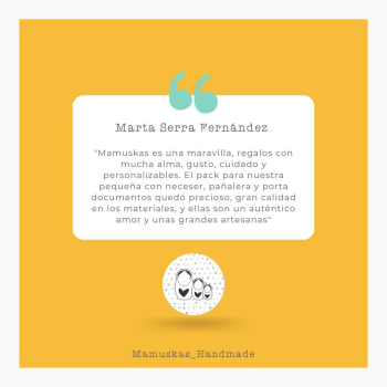 ¡La mejor carta de presentación son vuestras palabras! 🫶

Cuando confiáis en nosotras para dar la bienvenida a alguien tan especial y nos dejáis vuestra más sincera opinión, algo dentro de nosotras nos hace crecer y engordar de cariño. 🤭

¡Gracias por pensar en nosotras para acompañar a una nueva familia en esta gran aventura de la maternidad!

Si tienes alguna duda puedes contactar con nosotras por teléfono o whatsapp en el 661 81 09 07.

#TestimoniosMamuskas #ExperienciaDeClientes #FamiliasFelices #ClientesSatisfechos