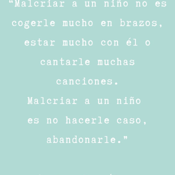 Hace años que la palabra malcriar está mal vista porque genera “algo negativo” en los niños. 

Sin embargo, a día de hoy ese concepto parece que esta cambiando y hay un debate abierto sobre lo que conlleva esa palabra. 

¿Coger en brazos es malcriar? ¿Y generar apego? ¿Hacer colecho? ¿Es mejor consentir? 

👇¡te leemos! 

#maternidadreal #malcriar #consentir #crianzarespetuosa #educacionrespetuosa #carlosgonzalez #maternidadfeliz #maternidadsinculpa #madresdehoy #crianzapositiva #crianzaconapego #crianzaconamor