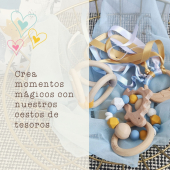Los cestos de tesoros de Mamuskas son perfectos para despertar la curiosidad y el sentido de exploración de tu bebé. Cada objeto seleccionado estimula la imaginación y fomenta el juego sensorial. Deja que tu pequeño descubra, toque y explore con nuestros cestos, diseñados para enriquecer su mundo sensorial. 🌟👶

📑 Escríbenos y te asesoramos en lo que necesites a info@mamuskas.com 

#TendenciasInfantiles #ConsejosParaPadres #CriandoConAmor #IdeasCreativas #EstiloInfantil