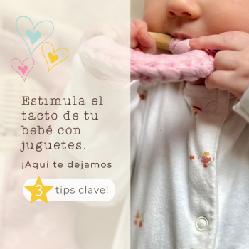 1. Combina materiales de diferentes texturas: suaves dudús de tela, ligeros cometas de mano con cintas de raso o la rugosa esponja Luffa.

2. Explora materiales naturales como la madera o el mimbre: ofrecen sensaciones de calor, frío, humedad, rugosidad... ¡y son geniales para favorecer el agarre!

3. Elige elementos de características y pesos variados para favorecer su desarrollo cognitivo: calabazas, pelotas, espejos… Jugando con ellos interioriza sus diferentes formas y propiedades.

¡Estimula el aprendizaje de tu bebé desde los sentidos y la diversión!

¡Únete a nuestra tribu de la maternidad y descubre todo lo que tenemos para ayudarte!

#TendenciasInfantiles #ConsejosParaPadres #CriandoConAmor #IdeasCreativas #EstiloInfantil