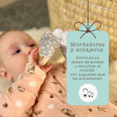 Despierta la curiosidad de tu bebé con nuestros mordedores y sonajeros, diseñados para estimular su deseo de explorar el mundo a través del tacto y el sonido. Cada juguete está pensado para encantarles, acompañándoles en su maravilloso viaje de descubrimiento. ¡Porque cada sonrisa de exploración cuenta! 👶🎵 

💻 Visita nuestra web para más información: https://www.mamuskas.com 
 
#CuidadoInfantil #BienvenidaAlMundo #ProductosEcologicos #FamiliaFeliz #BebesFelices